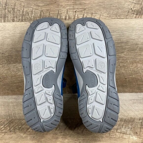 KEEN Legion Blue & Steel Gray Knotch Hollow Youth Sneakers Shoes Girls Sz 6 NEW - Picture 8 of 9